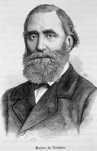 Porträt von Madier de Montjau, französischer Parlamentarier des 19. Jahrhunderts