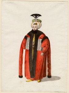 Porträt von Mahmud II (1785-1839) von Unknown artist