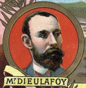 Porträt von Marcel Auguste Dieulafoy