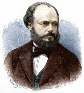 Porträt von Marcel Deprez (1843-1918), französischer Ingenieur und Physiker von Unknown artist