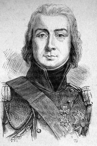 Porträt von Marschall Bessières, Herzog von Istrien (1768 - 1813) - in „Les Contemporains“, n.d. späte 19. Jahrhundert von Unknown artist