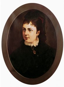 Porträt von Maria de Las Mercedes, Ehefrau von Alfons XII. und Königin von Spanien von Unknown artist
