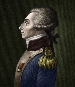 Porträt von Marie Joseph Gilbert Motie Motier, Marquis de Lafayette (1757-1834), französischer Aristokrat und Militär