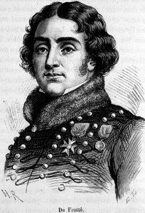 Porträt von Marie Pierre Louis, Graf De Frotté (1755-1800), Anführer der normannischen Chouannerie, er wurde von Bonaparte erschossen