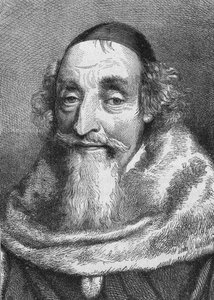 Porträt von Mathieu Molé (1584-1656). Sohn von Edouard Molé, erster Präsident des Parlaments von Paris (1641)