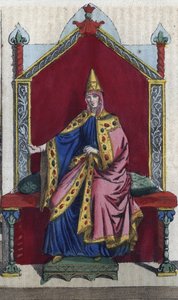 Porträt von Mathilde von Toskana, auch bekannt als Mathilde von Canossa von Unknown artist