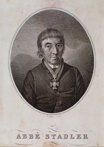 Porträt von Maximilian Stadler (Gravur)