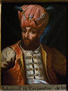 Porträt von Mehmed IV. genannt der Jäger, Sultan des Osmanischen Reiches von Unknown artist