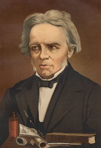 Porträt von Michael Faraday, britischer Physiker und Chemiker