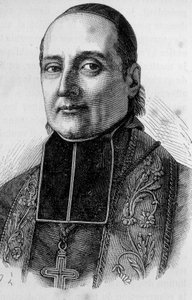Porträt von Monsignore Sibour, französischer Prälat (1792 -1857) von Unknown artist