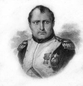 Porträt von Napoleon Bonaparte, Radierung des 19. Jahrhunderts von Unknown artist
