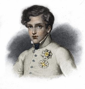 Porträt von Napoleon II, Sohn von Napoleon I, Herzog von Reichstadt (1811-1832)
