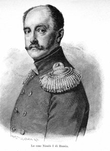 Porträt von Nikolaus I. Pawlowitsch von Russland (1796 - 1855) von Unknown artist