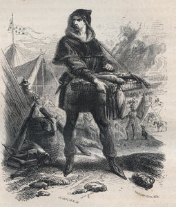 Porträt von Nicolaas Zannekin (? -1328), flämischer Bauer und Anführer des Bauernaufstands in Flandern (1325-1328) von Unknown artist