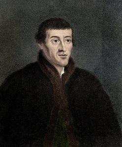 Porträt von Nikolaus Kopernikus (Stich)