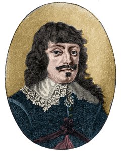 Porträt von Paul Fleming, deutscher Dichter.