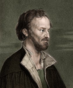 Porträt von Philipp Melanchthon (Philipp Melantone oder Melanchthon oder Schwartzerd)
