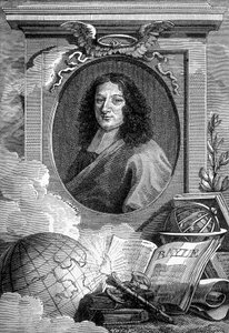 Porträt von Pierre Bayle (1647-1706), französischer Schriftsteller und Philosoph