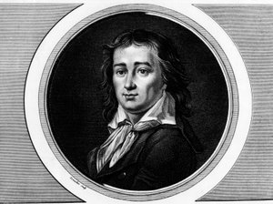 Porträt von Pierre Gaspard Chaumette (1763-1794), französischer Politiker. Gravur in 