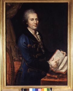 Porträt von Pietro Verri. Anonymes Gemälde. 18. oder 19. Jahrhundert. Museo de Milan von Unknown artist