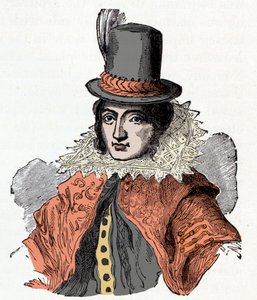 Porträt von Pocahontas (Matoaka, Amatute), später Rebecca Rolfe (ca. 1595-1617)
