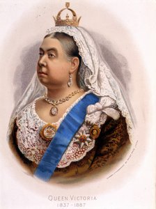 Porträt von Königin Victoria von England, Ende des 19. Jahrhunderts