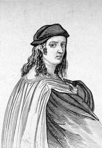 Porträt von Raffael (Raffaello Sanzio 1483 - 1520), italienischer Maler von Unknown artist