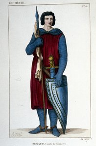 Porträt von Renaud, Graf von Thunder (ca. 990-1038) von Unknown artist
