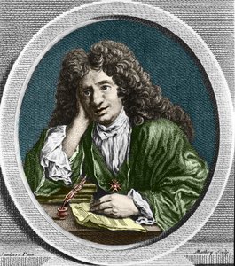 Porträt von Richard Delalande, Superintendent der Musik des Königs; geb. 15. Dez. 1657 in Paris; gest. 18. Jan. 1726 von Unknown artist