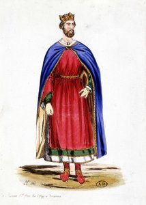 Porträt von Richard I. von England, sd. 12. Jahrhundert