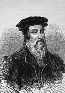 Porträt von Robert Estienne (1503 - 1559), französischer Drucker von Unknown artist