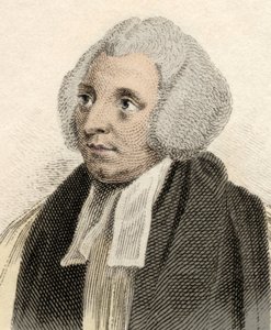 Porträt von Robert Lowth (1710-1787), englischer Bischof, Linguist und Professor für Poesie an der Universität Oxford. Gravur des 19. Jahrhunderts