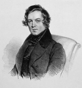 Porträt von Robert Schumann (1810-1856), deutscher Komponist von Unknown artist