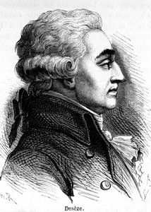 Porträt von Romain Deseze oder De Seze (1748-1828), Anwalt von Ludwig XVI. während seines Prozesses