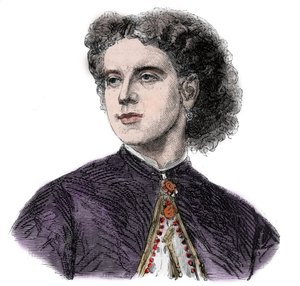 Porträt von Rosine Bloch (1844-1891) französische Mezzosopran-Sängerin von Unknown artist