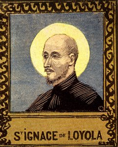 Porträt von Ignatius von Loyola (1491 - 1556), Gründer der Gesellschaft Jesu. 19. Jahrhundert. von Unknown artist
