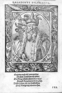 Porträt von Saladin (1138-1193) (Salah al Din Yusuf al-Ayyubi) von Unknown artist
