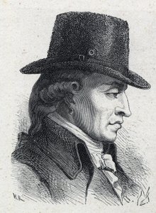 Porträt von Stanislas Marie Maillard (1763-1794), Gerichtsvollzieher und emblematische Figur der Französischen Revolution. von Unknown artist