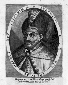 Porträt von Stephan I. Báthory, Fürst von Siebenbürgen und König von Polen von Unknown artist