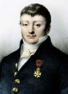 Porträt von Surcouf - Gravur von Unknown artist
