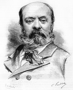 Porträt von Théodore Aubanel (1829-1886), französischer Dichter und Dramatiker