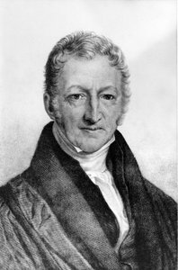 Porträt von Thomas Robert Malthus (1766-1834), britischer Ökonom von Unknown artist