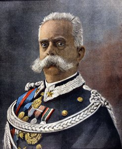 Porträt von Umberto I. König von Italien (Humbert I)