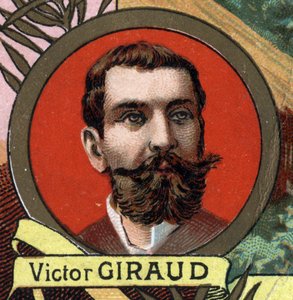 Porträt von Victor Giraud, französischer Reisender des 19. Jahrhunderts