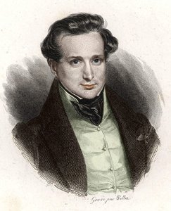 Porträt von Victor Hugo, junger Mann