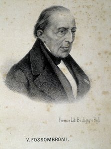 Porträt von Victorio Fossombroni (1754 - 1844), italienischer Ingenieur, Ökonom und Intellektueller