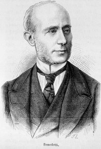 Porträt von Vincent Benedetti, französischer Diplomat (1817-1900)