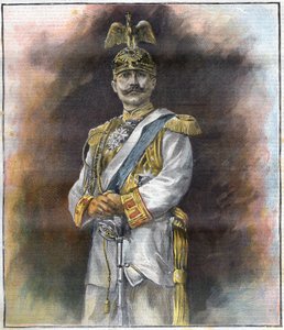Porträt von Wilhelm II. (1859 - 1941). von Unknown artist