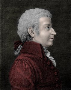 Porträt des jungen Wolfgang Amadeus Mozart (1756-1791), Komponist