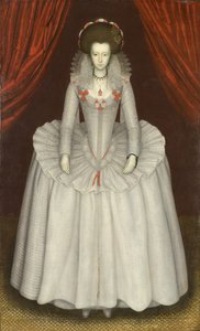 Porträt einer Frau, wahrscheinlich Ann Finch, Lady Twysden von Unknown artist
